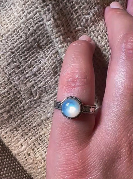 Goddess Pearl Ring
